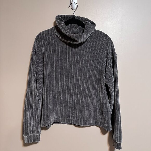 Philosophy Republic Clothing Large Gray Sweater Cowl Neck Long Sleeve - Picture 5 of 5